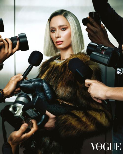 Emily Blunt elegant in Vogue Hong Kong, August 2025 6