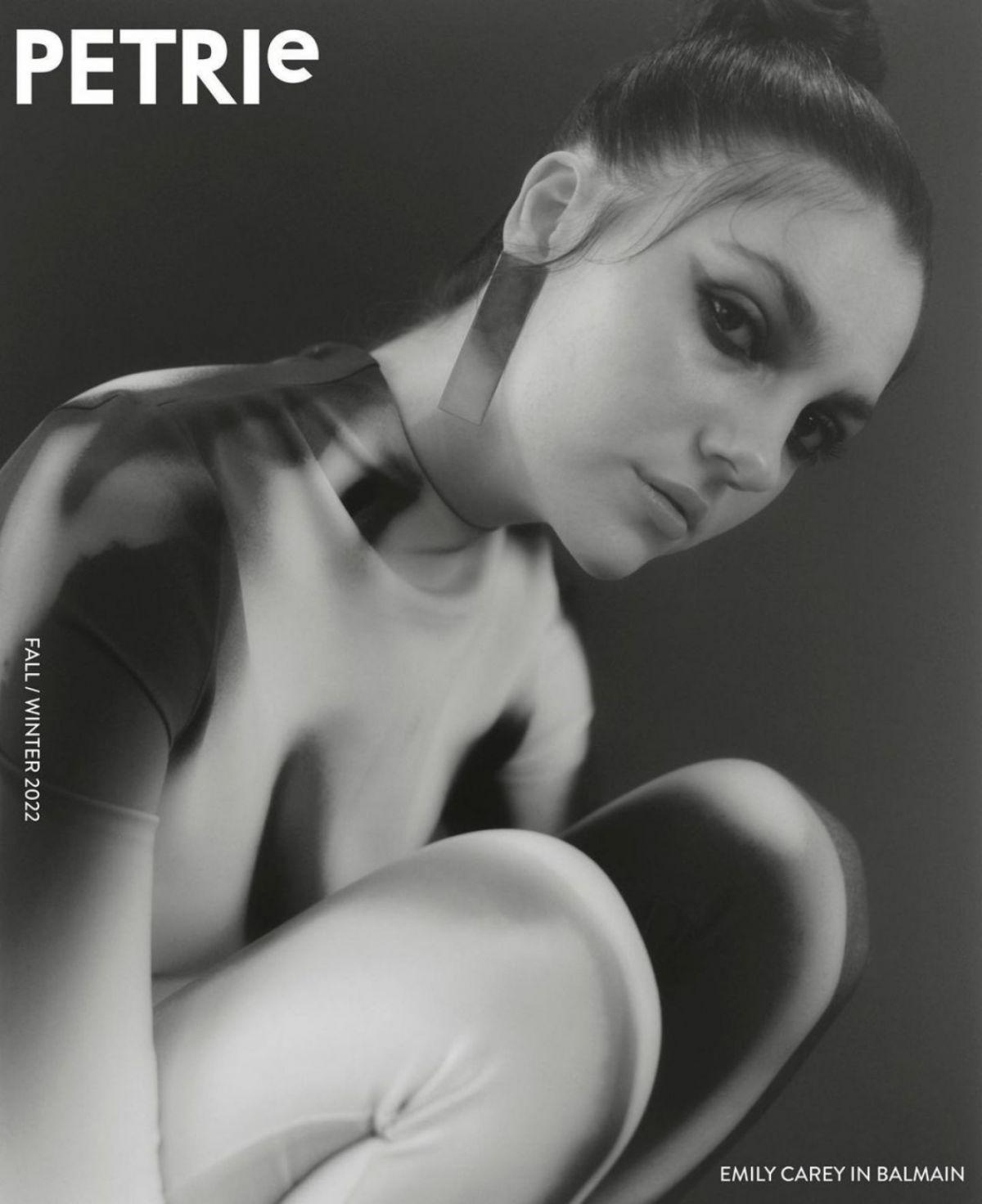 Emily Carey for Petrie winter issue, 2022