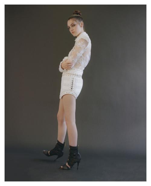 Emily Carey for Petrie winter issue, 2022 6