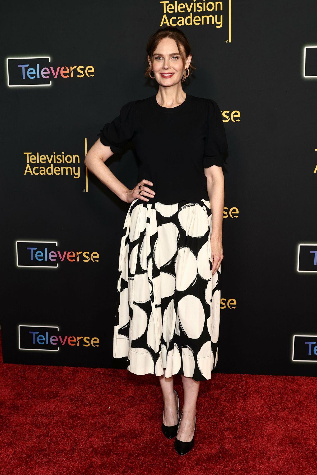 Emily Deschanel Televerse Festival LA, August 2025