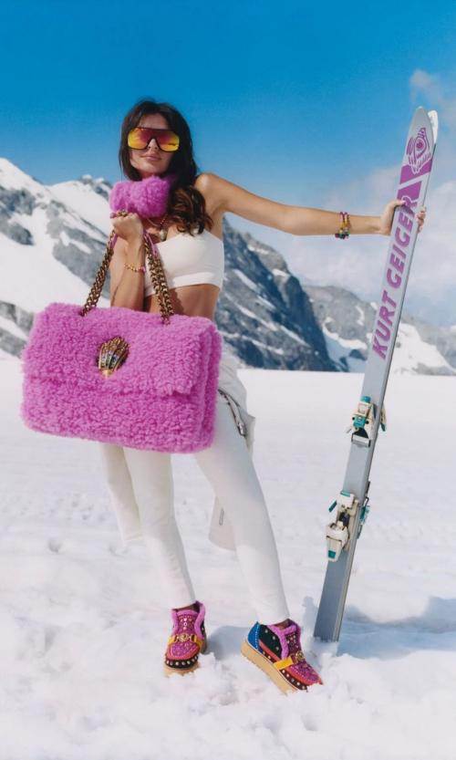 Emily Ratajkowski for Kurt Geiger fashion, Fall 2025 2