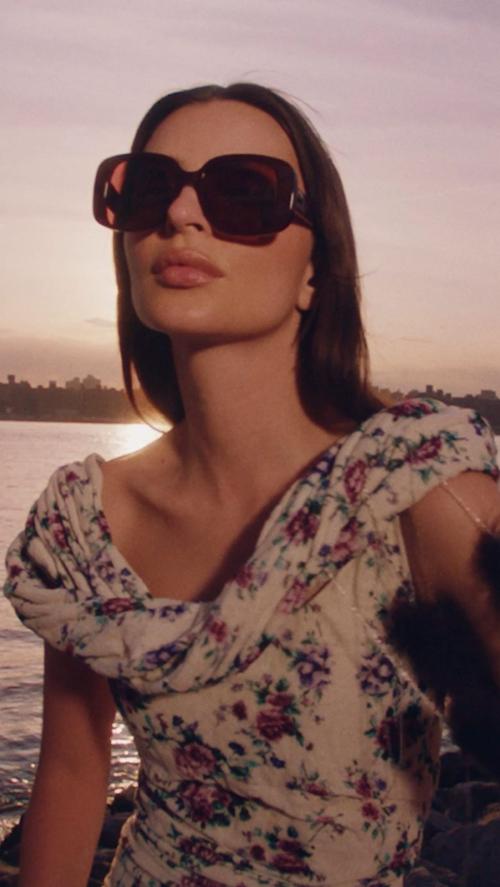 Emily Ratajkowski Tory Burch Eyewear Fall 2025 1