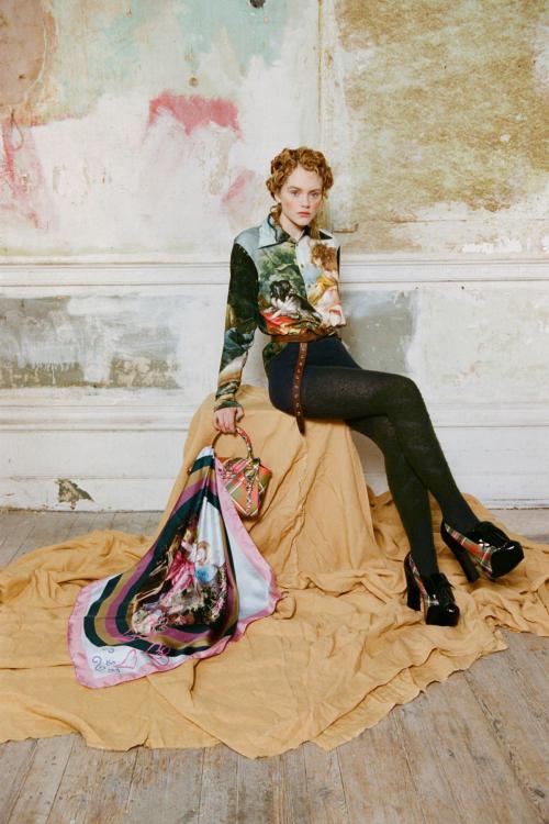 Emma Laird Vivienne Westwood Campaign, 2021 1