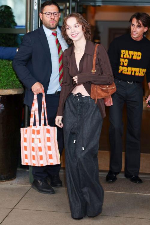 Emma Myers out in Midtown New York City
