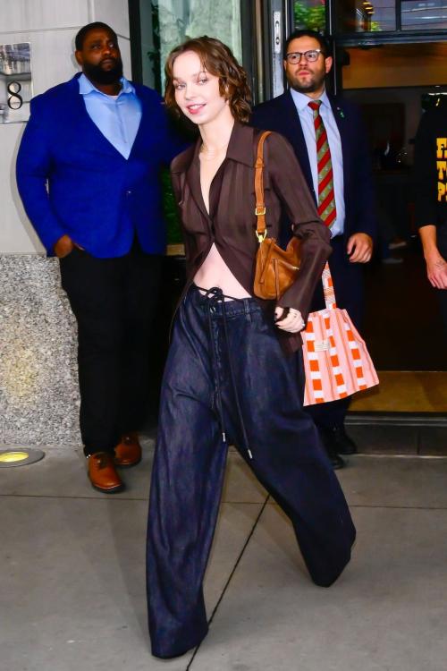 Emma Myers out in Midtown New York City 1