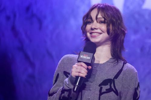 Emma Myers Wednesday Season 2 Outcast Assembly Sydney, August 2025