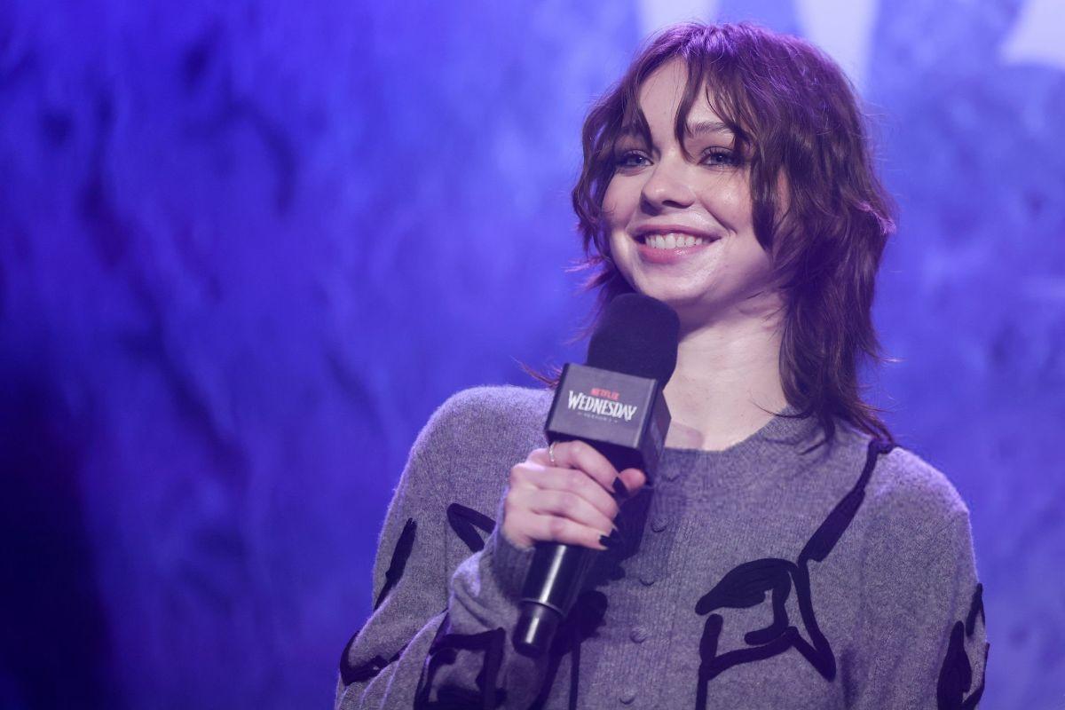 Emma Myers Wednesday Season 2 Outcast Assembly Sydney, August 2025