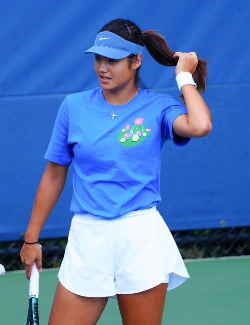 Emma Raducanu at US Open practice New York, August 2025 5
