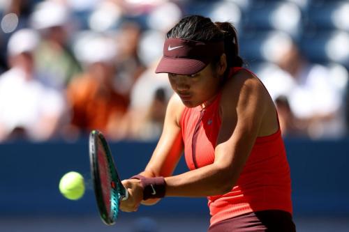 Emma Raducanu defeats Janice Tjen at US Open NY, August 2025 9