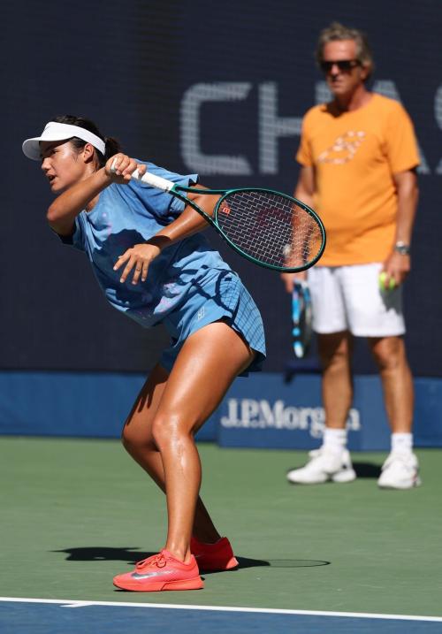 Emma Raducanu US Open Practice Flushing Meadows, August 2025 2
