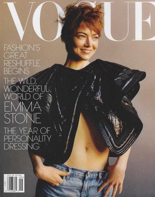Emma Stone Vogue Magazine Cover, September 2025
