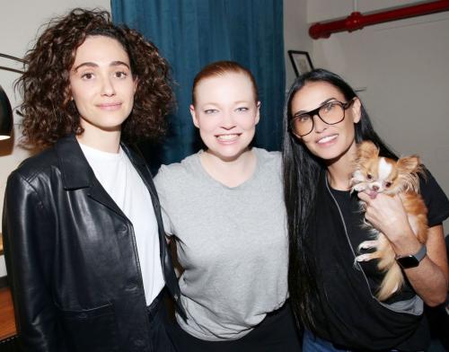 Emmy Rossum Visits Sarah Snook Backstage, April 2025 1