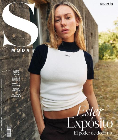 Ester Exposito for S Moda Magazine, September 2025