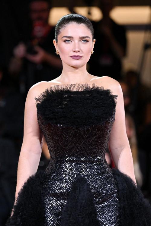 Eve Hewson at Jay Kelly premiere Venice, August 2025