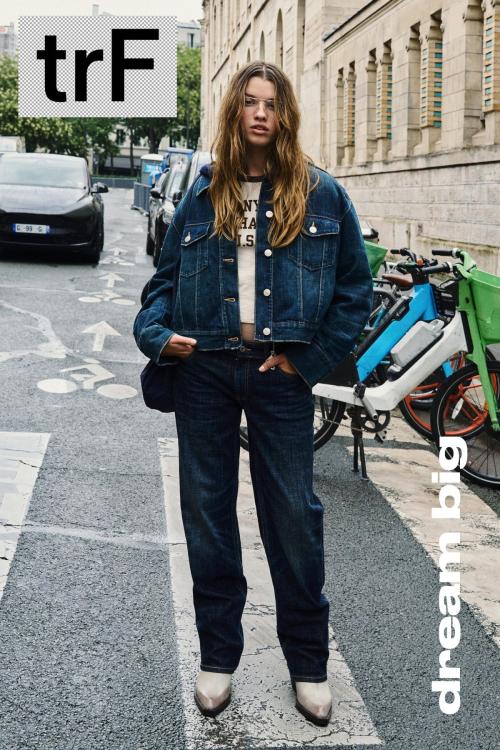 Ever Anderson for Zara Denim Collection, August 2025