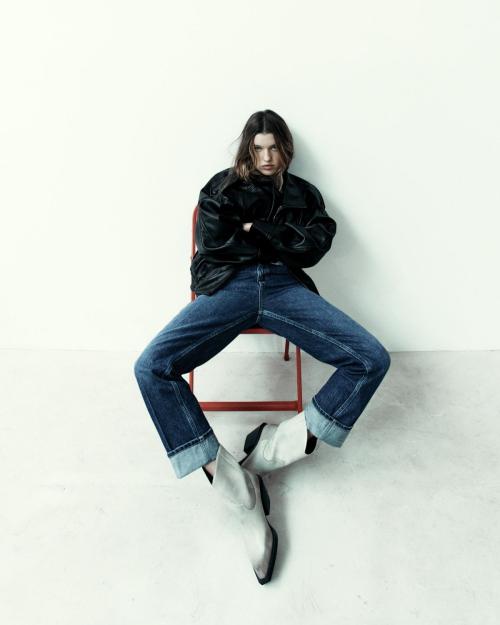 Ever Anderson for Zara Denim Collection, August 2025 6