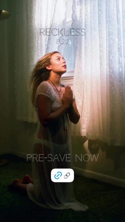 Genevieve Hannelius Reckless single promos, August 2025