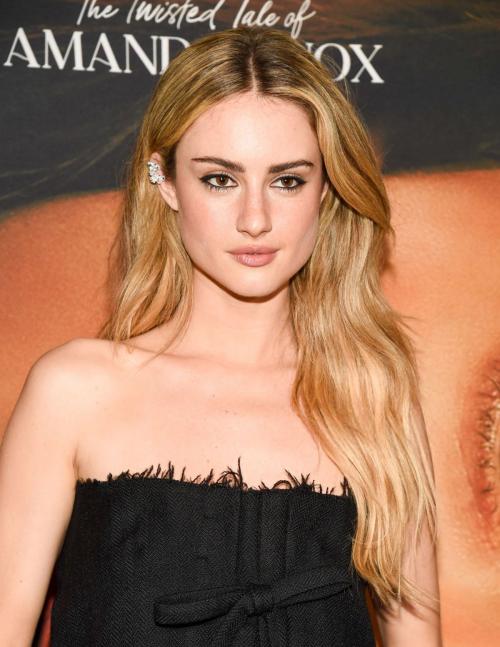 Grace Van Patten Amanda Knox premiere NYC, August 2025 6