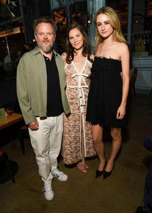 Grace Van Patten Amanda Knox premiere party NYC, August 2025 2