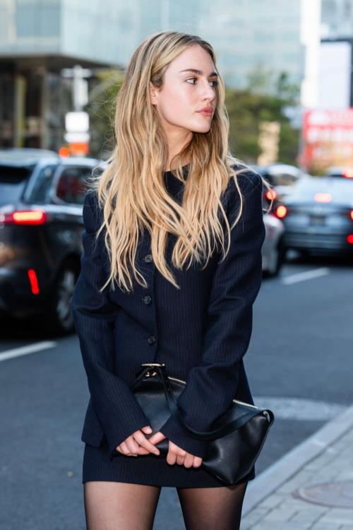 Grace Van Patten Out in Midtown NYC, August 2025
