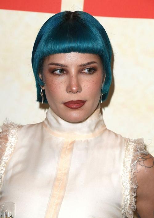 Halsey at Americana screening in Los Angeles 2