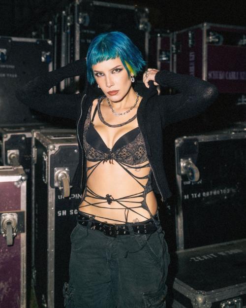 Halsey posts Instagram photos, August 2025