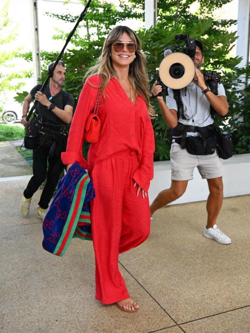 Heidi Klum arrives at Venice Film Festival, August 2025 1