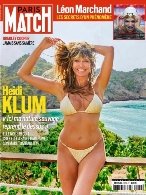 Heidi Klum Paris Match Magazine, August 2025