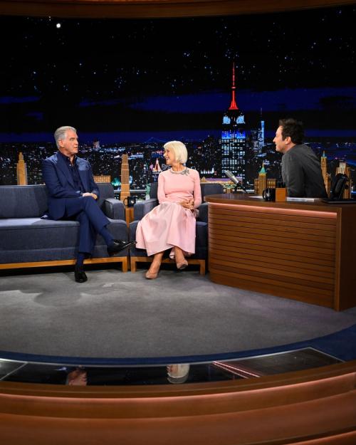 Helen Mirren Tonight Show Starring Jimmy Fallon, August 2025 2