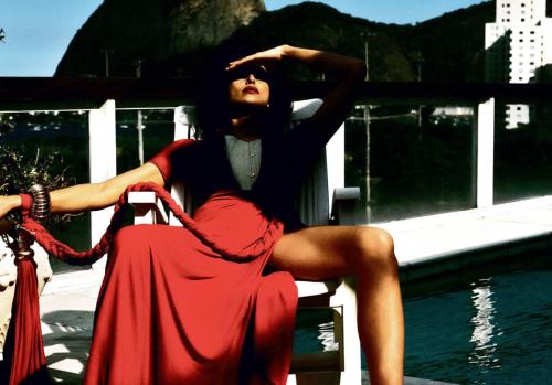 Irina Shayk Vogue Brazil Feature, August 2025 1