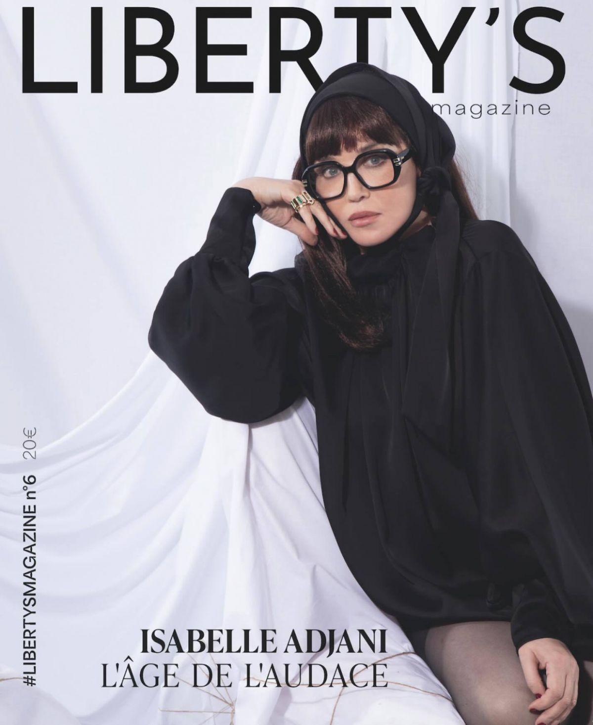 Isabelle Adjani Libertys Magazine Feature, June 2025