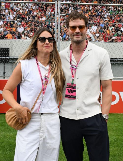 Jamie Dornan F1 Grand Prix Hungary Budapest, August 2025
