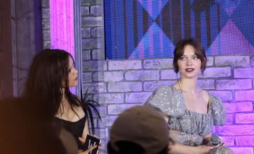 Jenna Ortega and Emma Myers Wednesday Press Tour Seoul, August 2025 4