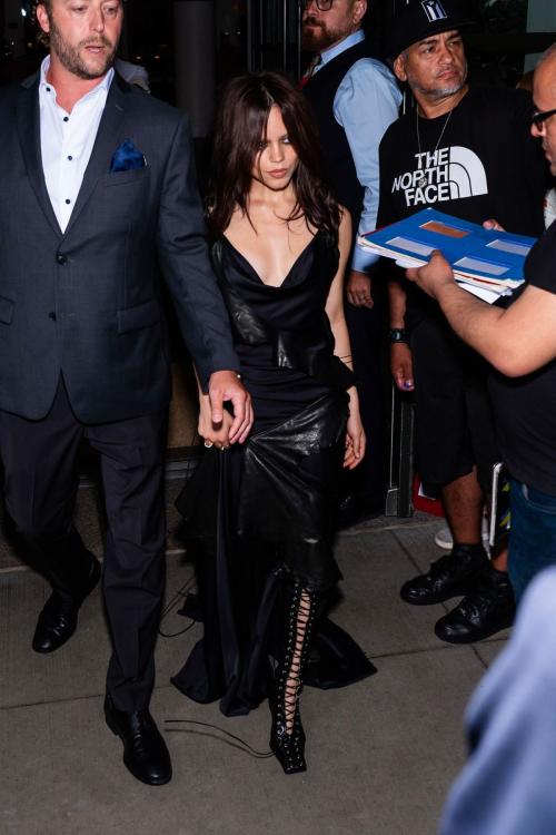 Jenna Ortega Heads to Wednesday Screening, August 2025 5