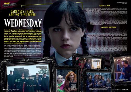 Jenna Ortega in Geek! Magazine, Fall 2025 1