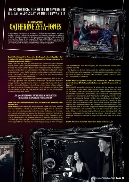 Jenna Ortega in Geek! Magazine, Fall 2025 2