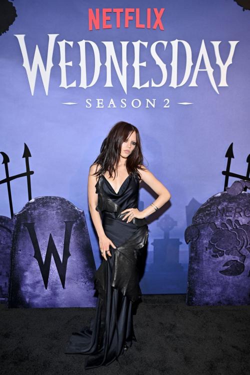 Jenna Ortega Wednesday Season 2 Screening, August 2025