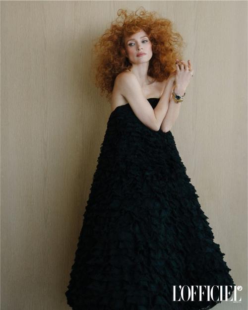 Jessica Chastain L’Officiel Magazine, September 2025 1