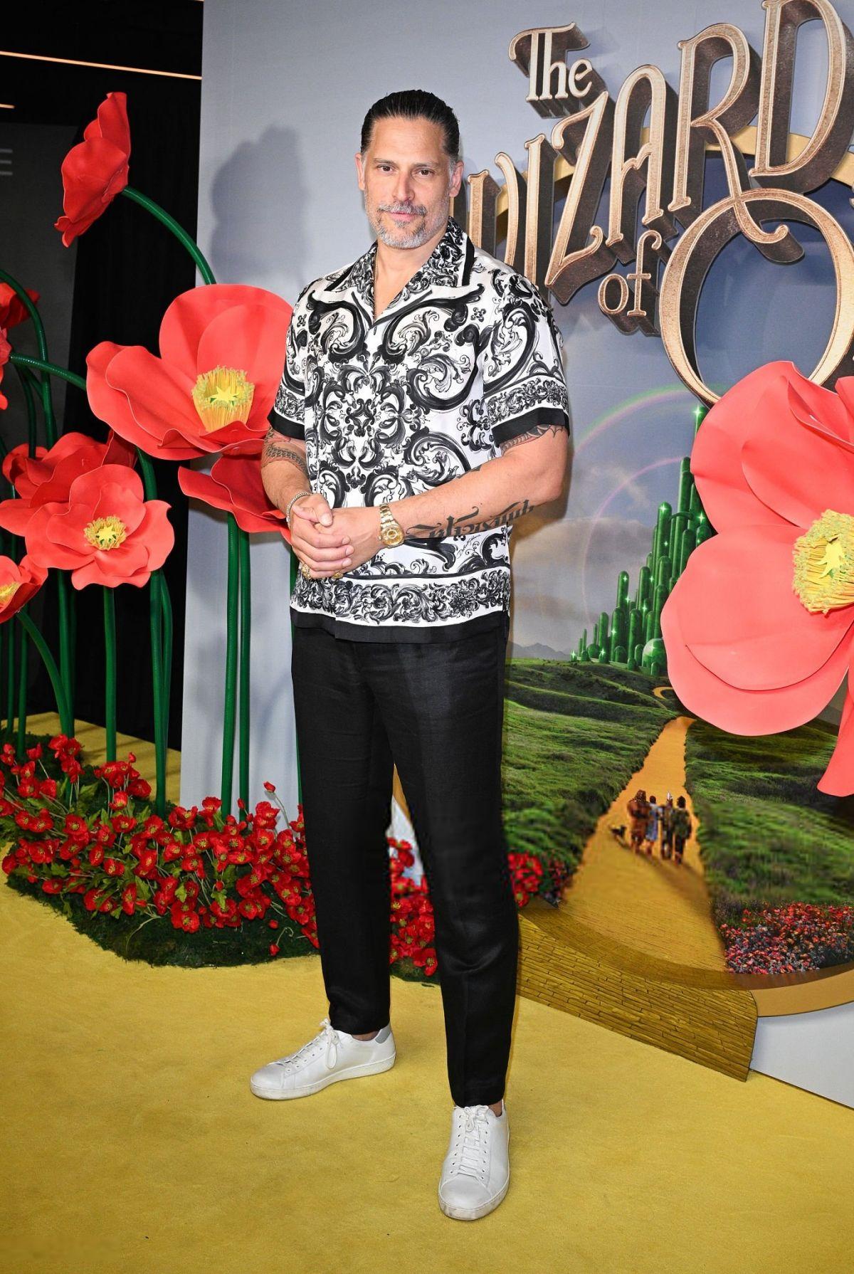 Joe Manganiello at Wizard of Oz world premiere, August 2025
