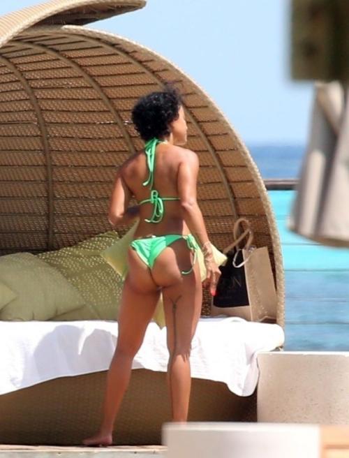 Karrueche Tran bikini trip Cancun, August 2025
