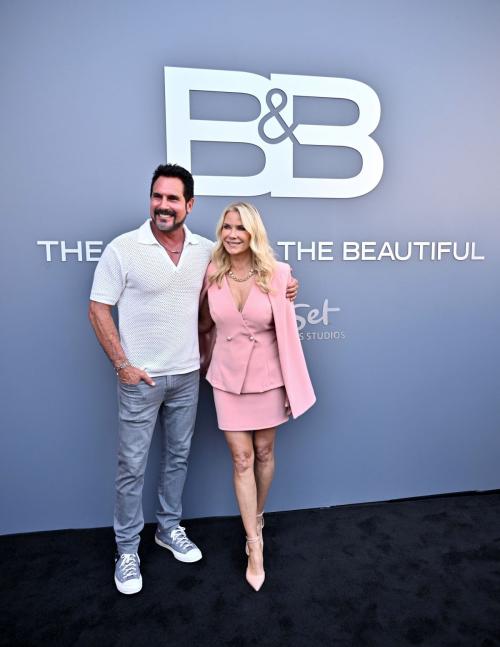 Katherine Kelly Lang at Bold & Beautiful taping, August 2025 1