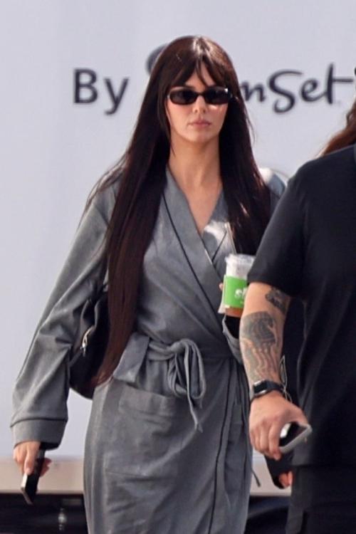 Kendall Jenner behind scenes shoot Pasadena, August 2025 2