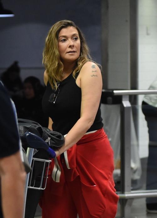 Kym Marsh spotted at Manchester Airport, August 2025 1