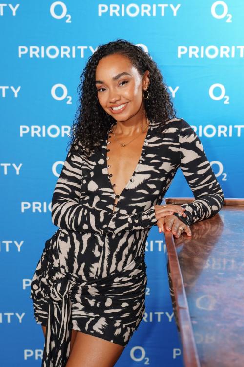 Leigh Anne Pinnock at Burna Boy gig in London
