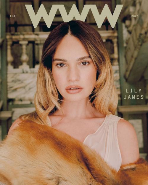 Lily James Who What Wear Feature, August 2025