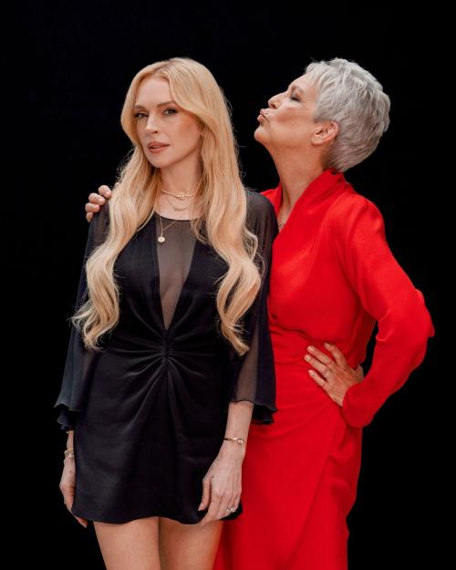 Lindsay Lohan and Jamie Lee Curtis New York Times, August 2025 6