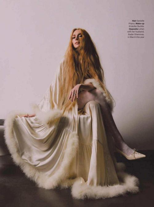 Lindsay Lohan classic glam in Sunday Times, August 2025 2