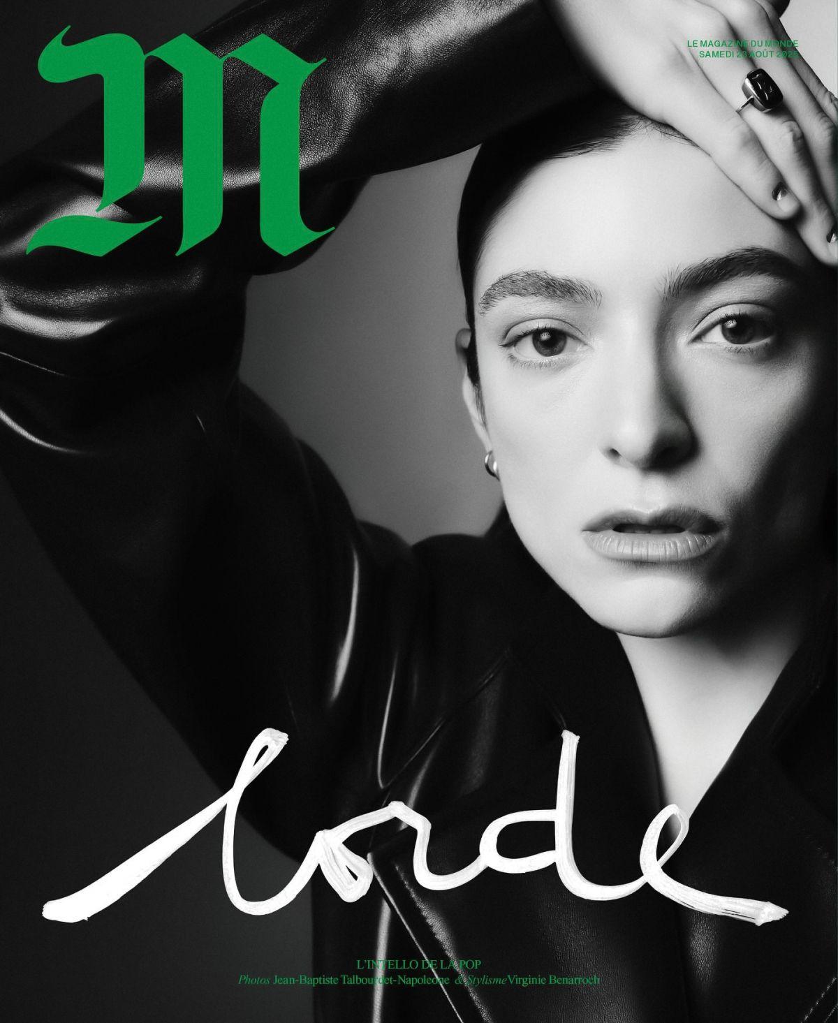Lorde Le Monde Magazine, August 2025