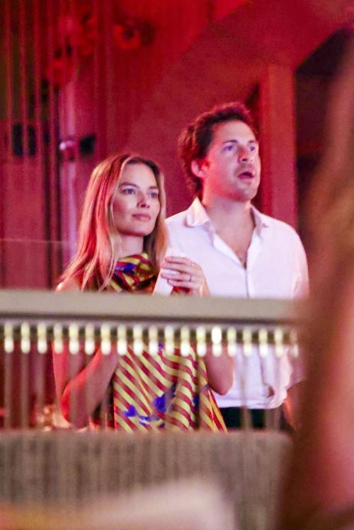 Margot Robbie at Ambasciatori Disco Club Capri, July 2025 8