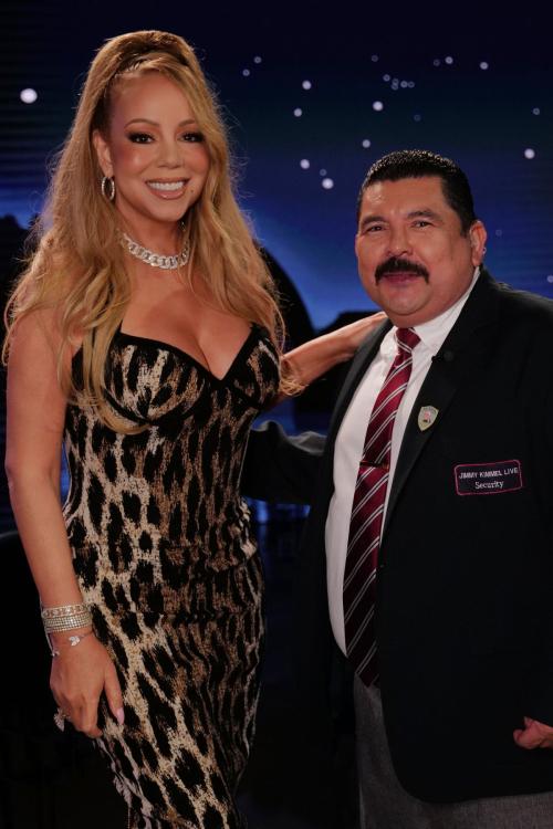 Mariah Carey Jimmy Kimmel Live, July 2025 1